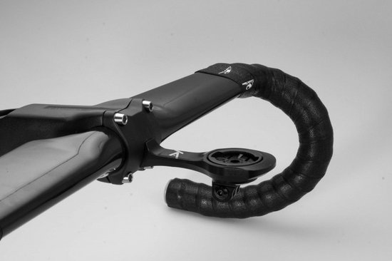 Support K-Edge Pour Garmin - Spécial Specialized Roval, Noir Anodisé