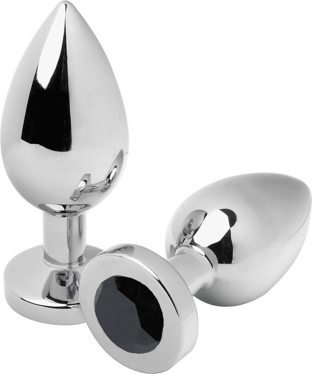 METAL HARD | Metalhard Anal Plug Diamond Black Small 5.71cm