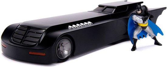 Batman Animated Series Metals Diecast Model 1/24 Batmobile with figure