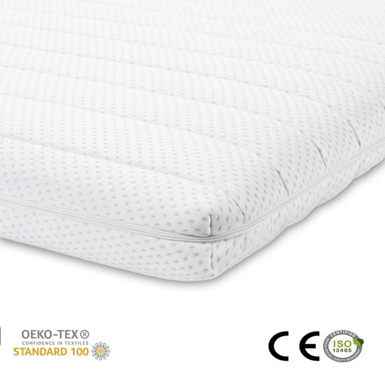 Topdekmatras Koudschuim Deluxe 9 cm - Knal Living & Interiors | Wonen & Slapen