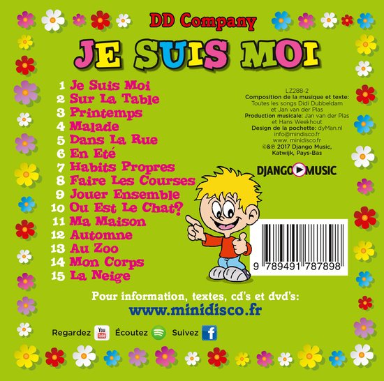 Minidisco - Je Suis Moi (Frans) CD