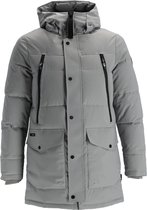 Chasin' Jas Parka Explorer Tech Lichtgrijs Maat XL