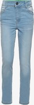 Unsigned slim fit jongens jeans - Blauw - Maat 140