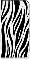 Smartphone Hoesje Geschikt voor iPhone 15 Pro Max Beschermhoesje Zebra
