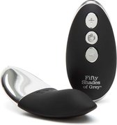 Fifty Shades of Grey Relentless Vibrations Remote Control Panty Vibrator - Zwart/Zilver