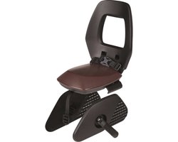 Bobike One Junior achterzitje tot 35kg dragerbevestiging zwart/bruin