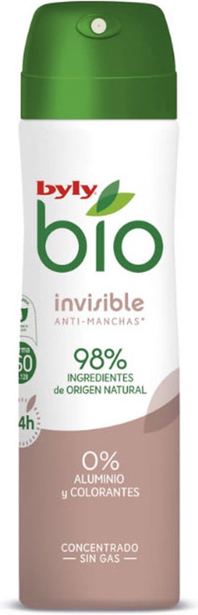 Goedkoopste Byly Bio Natural 0 Invisible Desdorant Spray 75ml