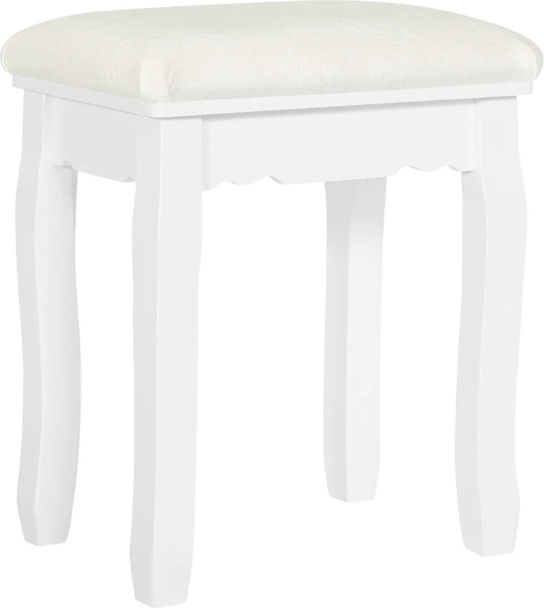 ELYFLAIR® Round Velvet Stool with Storage and Seat Cushion, Footstool, Seat Box, Chair Interior, Dressing Table, Accessory, Decoration for Adults and