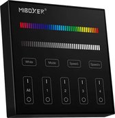 Mi-Light(MiBoxer) B3-B - Wandbediening RGB - RGBW - 4 Groepen