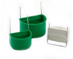 Duvoplus - Voerbak - Vogel - Eetbakje Kolibrie Klein 5,5x5x3cm Groen - 1st