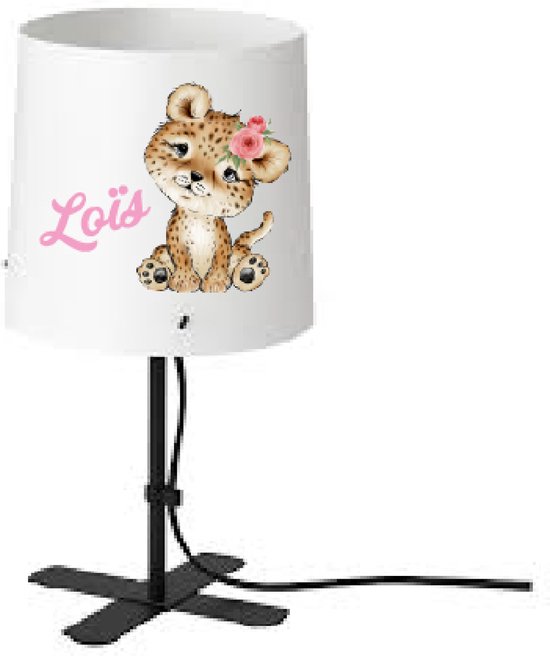 Lampje met luipaard-gepersonaliseerd-cadeau
