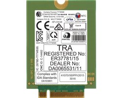 HP lt4120 LTE/EV-DO/HSPA+ WWAN uitrusting voor draadloos mobiel netwerk
