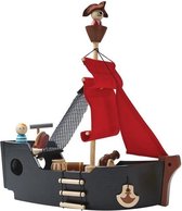 PlanToys Houten Speelgoed Piratenschip