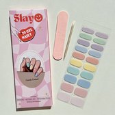 Slayo© - Gellak Stickers - Candy Coated - Nagelstickers - Gel Nail Wraps - Nail Art - LED/UV lamp nodig