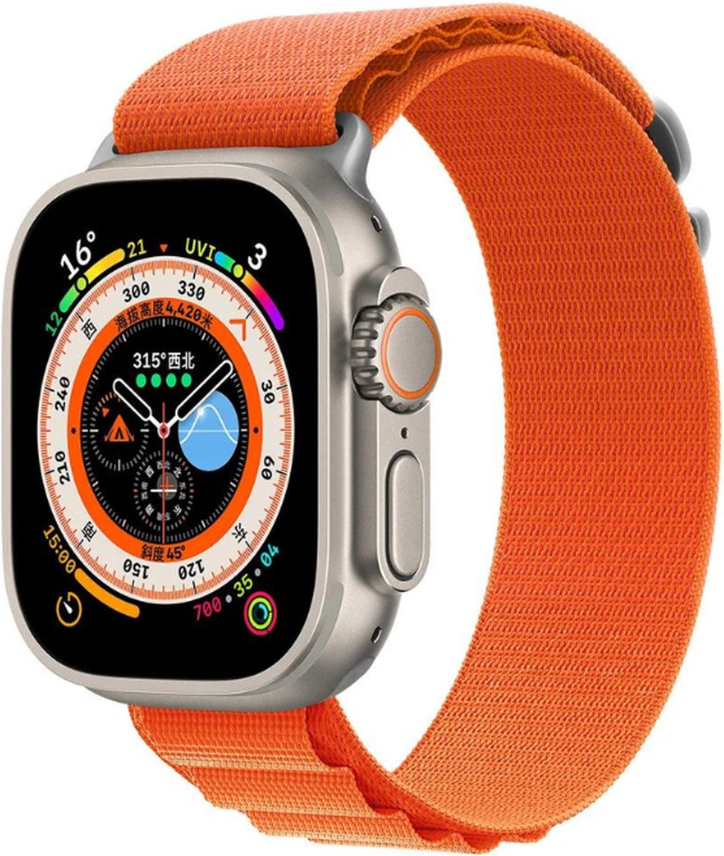 DEVIA APPLE WATCH 42/44/45/49MM Oranje - Sport Strap