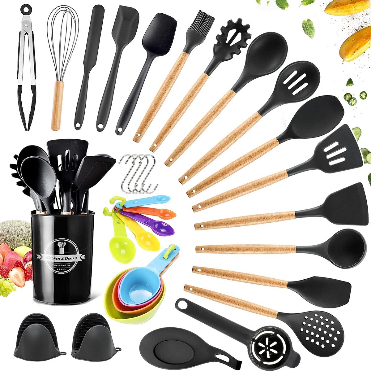 SPATULE CUISINE INOX 34CM QUTTIN