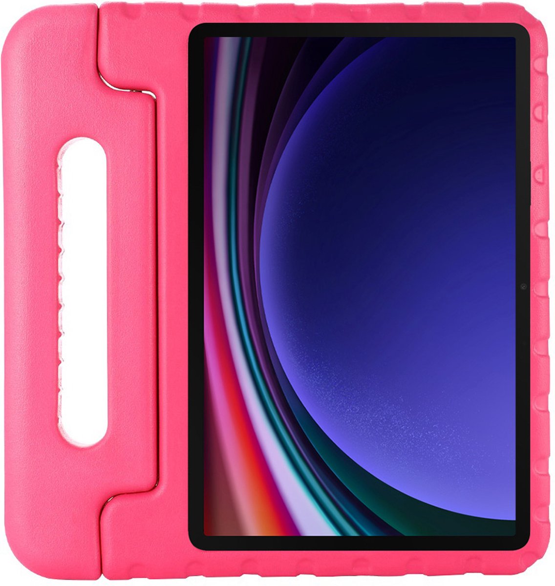 Just in Case Classic Samsung Galaxy Tab S9/S9 FE/S10 FE/S10 Lite Kids Cover Roze