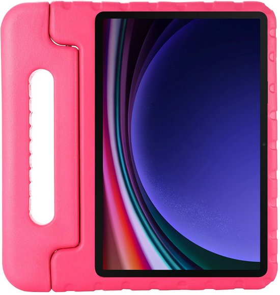 Just in case Classic Samsung Galaxy Tab S9/S9 FE/S10 FE/S10 Lite Kids Cover Roze