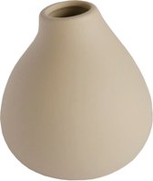Vase Jonas en céramique beige
