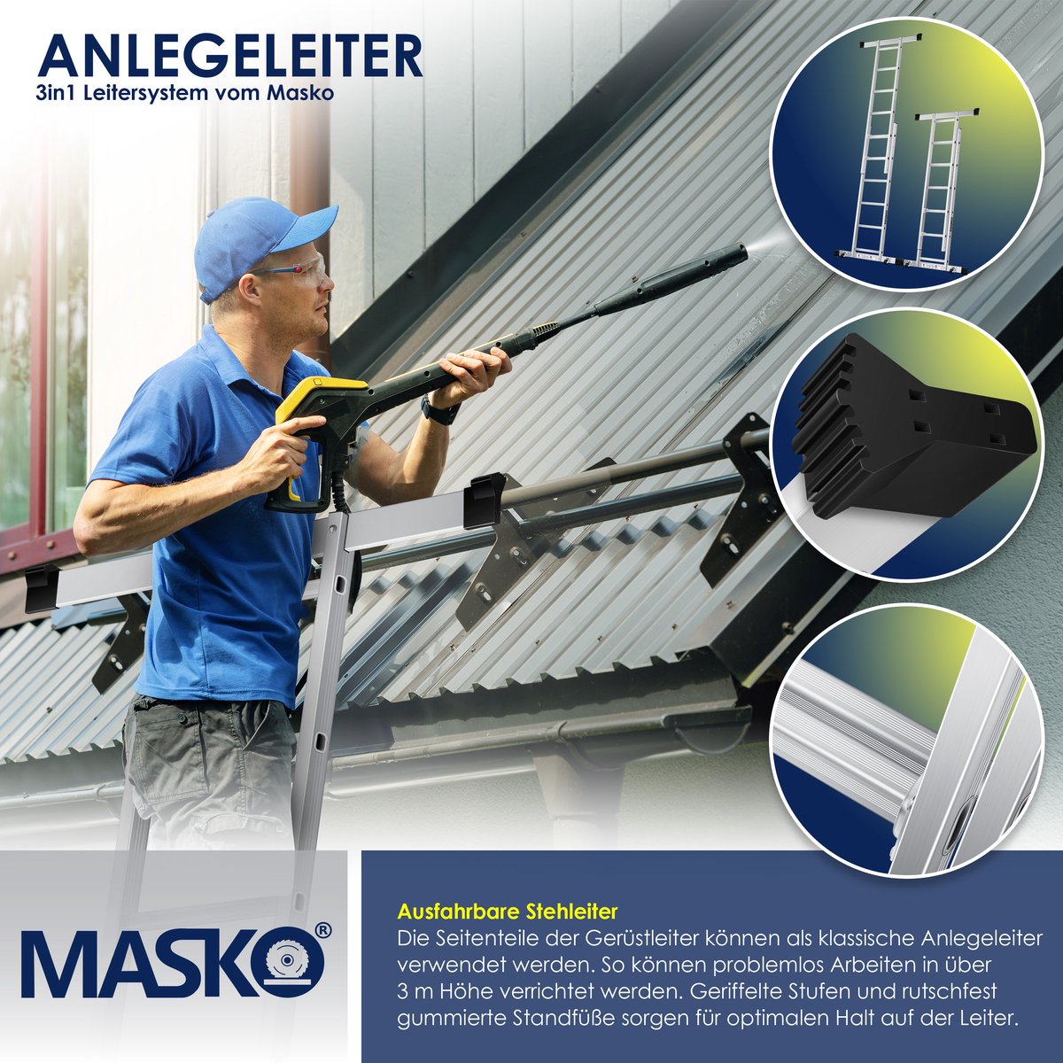 Waku ladder 4x5 - multifunctionele Ladder 4x5 kopen