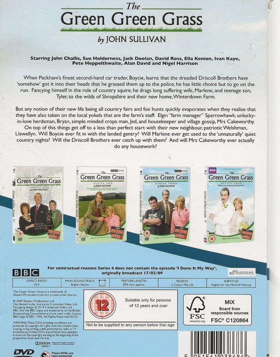 その他 The Green Green Grass - Series 1-4 Box Set [DVD] [Import anglais] rdzdsi3 Amazon.com: The Green Green Grass - Series 1-4 Box Set [DVD