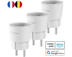 Slimme Stekker Wifi met Penaarde - 3-pack