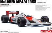 1:12 MENG RS004 McLaren MP4/4 1988 - Racing Series Plastic Modelbouwpakket