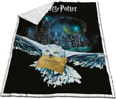 Harry Potter Sherpa Fleece Plaid, Post - 130 x 170 cm - Polyester