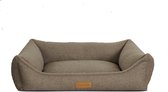 Dog's Lifestyle Hondenmand Boucle Taupe M 80cm - ook in L & XL Wasbare hoes!
