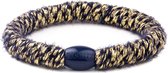 Banditz Haarelastiekje en armbandje 2-in-1 navy glitter velvet | DEZELFDE DAG VERZONDEN (vóór 15.00u besteld)