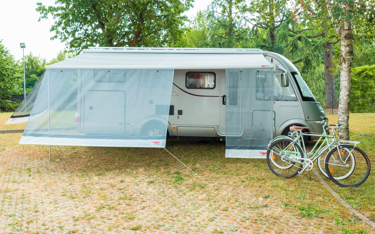 Fiamma Sun View XL 300 schaduwdoek voorkant luifel - minimale luifellengte 300cm