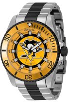 Invicta NHL - Pittsburgh Penguins 42242 Quartz Herenhorloge - 47mm