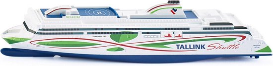 Siku Tallink Megastar Veerboot 20,8 Cm Staal Wit/blauw (1728)