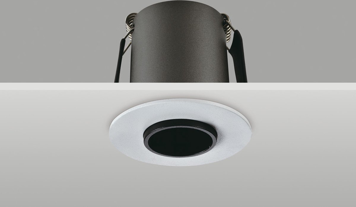 Integral Hi-Brite LED downlight 9W 500lm 3000K 30° Dimbaar Mat Wit | Zaagmaat 4.5cm | Geen fitting | Warm Wit | 9 watt | 60.000 Branduren