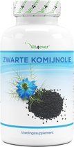 Zwarte Komijn Olie - 420 Capsules - 1000 mg per dagelijkse portie - Egyptisch, Natuurlijk & Koudgeperst - Met Natuurlijke Vitamine E | Vit4ever