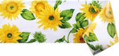 Nappe Raved Motif Tournesol Coloré - 140 x 200 cm - PVC - Lavable