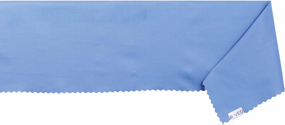 Raved Tafelkleed – 140 cm x 200 cm – Polyester Blauw – Kreukvrij