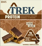TREK proteïne havermoutrepen Cacao (3x50g) - 16 repen