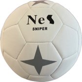 NeS Sniper Classic - Voetbal PU- - Maat 5 - Wit