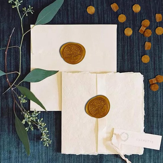 Waxzegelset, achthoekige waszegelset, 24 kleuren zegelstempel, 720 stuks zegelwaskralen, voor vintage zegellak en brief, uitnodigingen, kaarten, pakket, cadeau, zegelwasset (set C