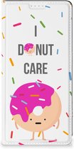 Bookcase met Quotes OPPO Reno8 T 4G Smartphone Hoesje Cadeautjes voor Meisjes Donut