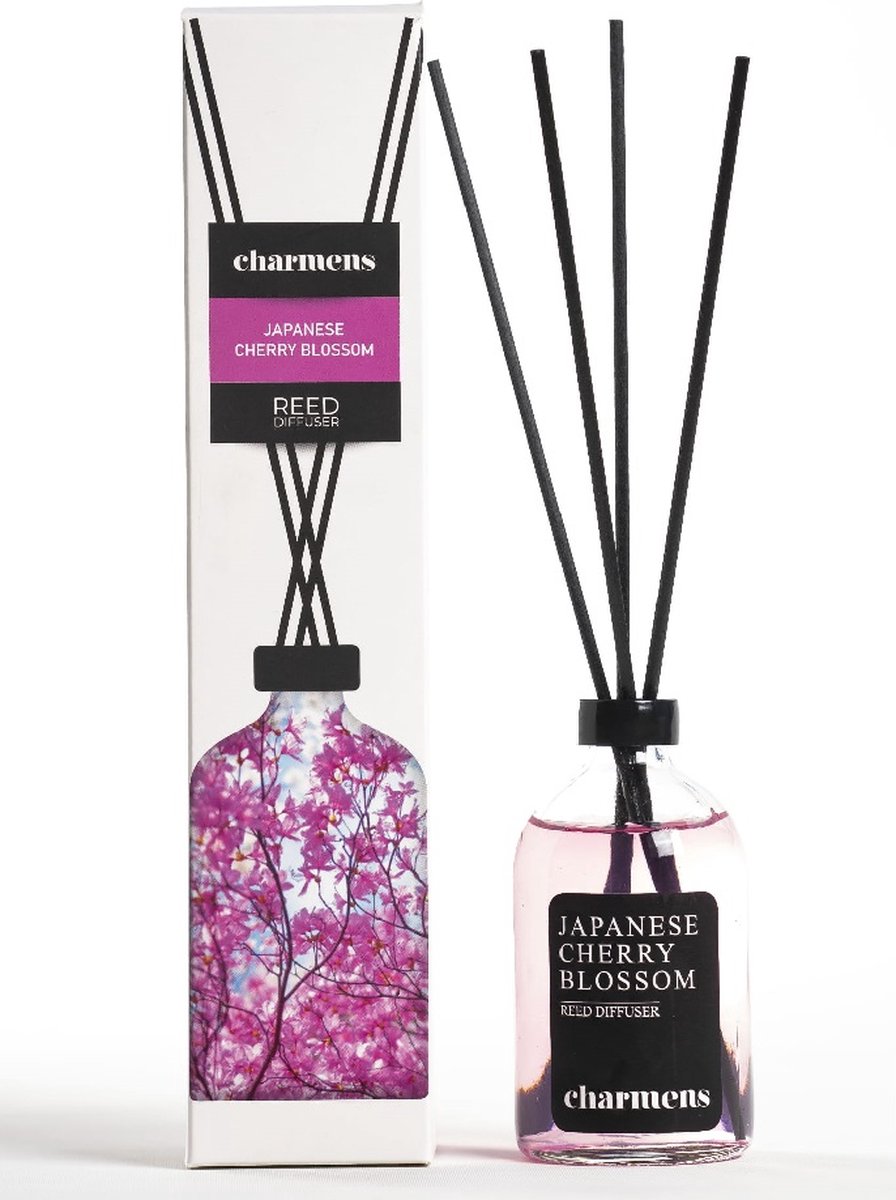 Reed Diffuser geurstokjes Japanse Kers 110ml