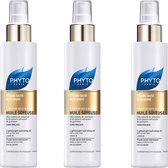 Phyto Paris Huile Soyeuse Lightweight hydrating oil Dry & Fine Hair 30ml x 3