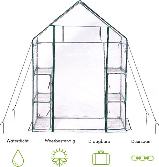 Zwaar Waterdicht Zeildoek 150 x 430 cm Droge Tuinafdekking 400 G/M², Weerbestendig, Vorstbestendig, Universeel met Ogen en Touw Voor Terrasoverkapping, A
