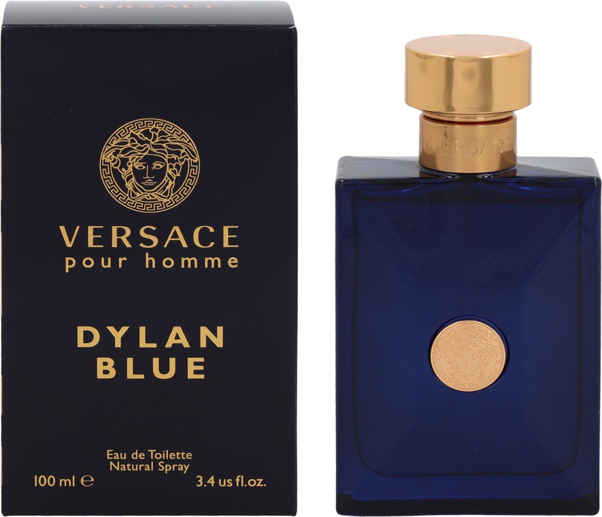Versace Dylan Blue 100 ml Eau de Toilette Herenparfum bol