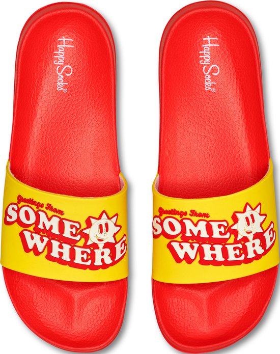 Happy Socks slippers Pool Slider Sunny Day 42-43