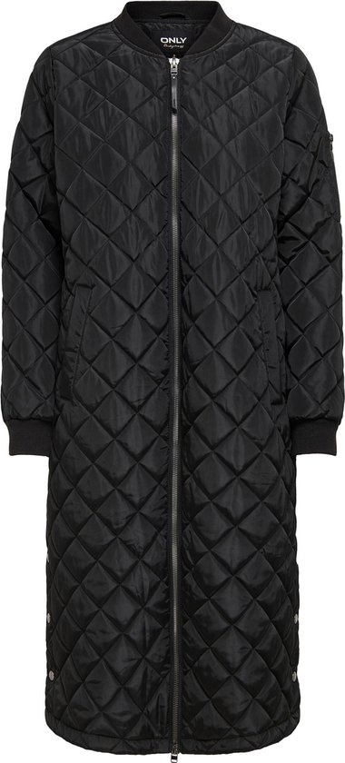 Onljessica X-long Quilted Coat Otw Black