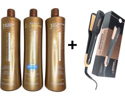 Cadiveu Brasil Cacau Ecokeratin + Professionele StijlTang Van BraziliCious 250°G