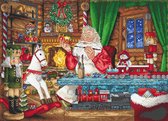 Leti Stitch Getting ready for the Christmas borduren (pakket) L8074