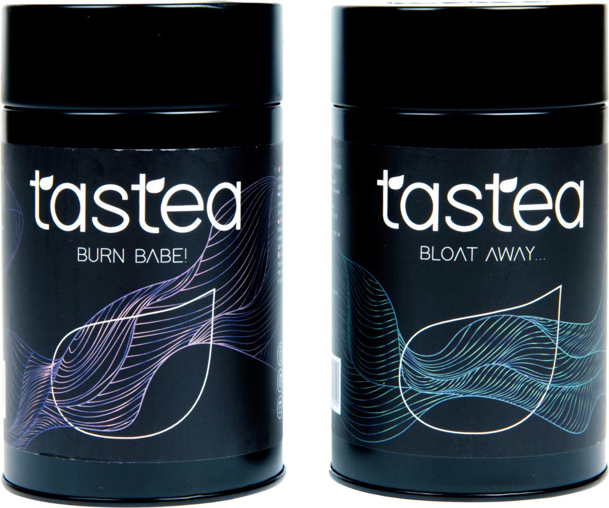 tastea Feel Good Bundle - 14 dagen theekuur - Losse thee - Bloat Away & Burn Babe!